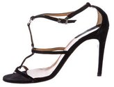 Thumbnail for your product : Gianni Versace Suede Embellished Sandals