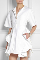 Thumbnail for your product : Giambattista Valli Ruffled cotton-twill mini dress