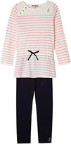 Thumbnail for your product : Juicy Couture Striped two-piece set 3-24 months