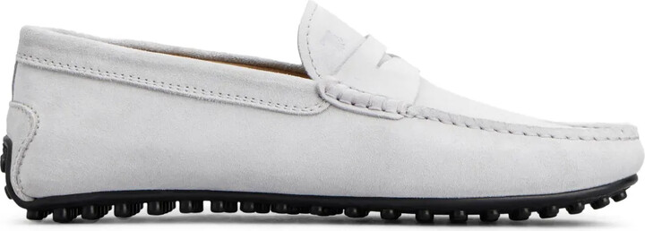 Tod's City Gommino suede loafers