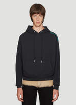 Thumbnail for your product : Eckhaus Latta Hooded Logo Sweatshirt in black