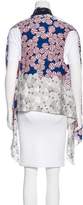 Thumbnail for your product : Diane von Furstenberg Draped Silk Vest