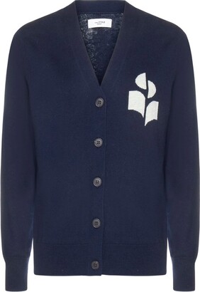 Ganni Cropped Boxy Cardigan - ShopStyle