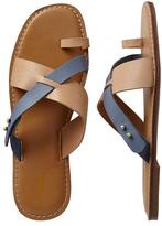 Thumbnail for your product : Gap Colorblock thong sandals