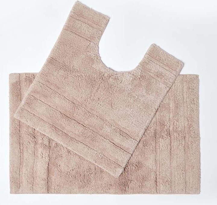 Homescapes Spa Supreme Luxury Bath Mat and Pedestal Set ShopStyle Candles