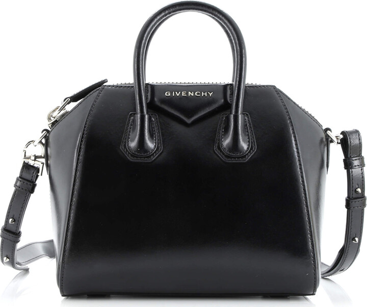 Givenchy Antigona Bag Glazed Leather Mini