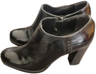 Prada Black Patent leather Ankle boots