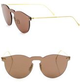Thumbnail for your product : Illesteva Leonard Mask 47MM Classic Round Mirrored Sunglasses