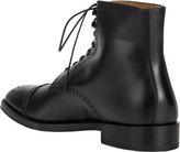 Thumbnail for your product : Antonio Maurizi Medallion Cap-Toe Boots-Black