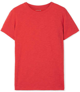 Vince Slub Pima Cotton-jersey T-shirt