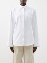 Thumbnail for your product : Totême Organic Cotton-poplin Shirt - White