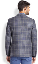 Thumbnail for your product : Saks Fifth Avenue Plaid Wool Blazer