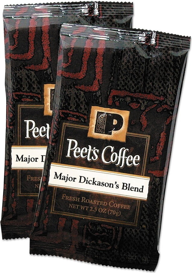 Peet's Coffee Major Dickason's Blend Dark Roast Ground, 2.5 oz