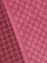 Thumbnail for your product : Gucci GG jacquard pattern knitted scarf
