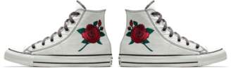 Nike Converse Custom Chuck Taylor All Star Rose Embroidery High Top Shoe
