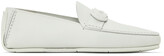 Thumbnail for your product : Salvatore Ferragamo White Palinuro Loafers