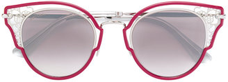 Jimmy Choo Eyewear round framed sunglasses