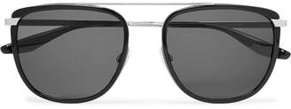 Barton Perreira Lafayette Aviator-Style Acetate and Titanium Sunglasses