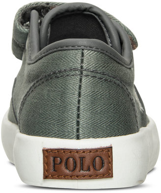 Polo Ralph Lauren Little Boys' Waylon EZ Velcro Casual Sneakers from Finish Line