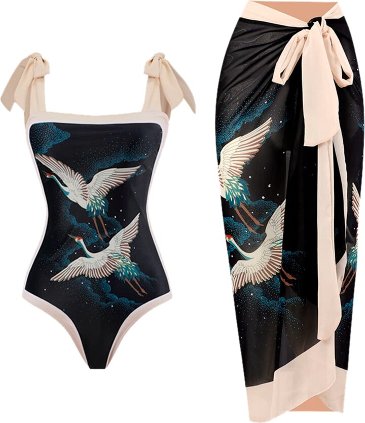 KOUZHAOA Bra Sized Tankini Halter Top Tankini With Underwire Swimwear