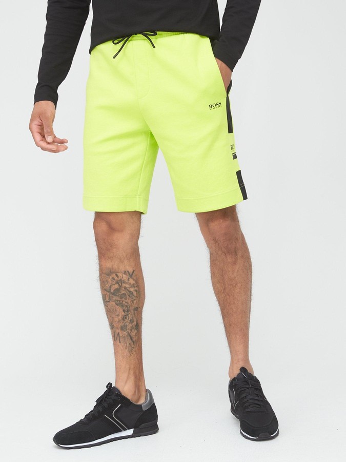 HUGO BOSS Headlo 1 Sweat Shorts Bright Green -
