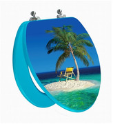 Thumbnail for your product : Topseat 3D Series Beach Elongated Toilet Seat