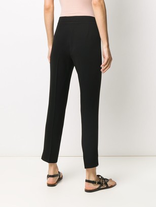Alberto Biani Cropped Pull-On Trousers