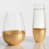 Thumbnail for your product : Cost Plus World Market Gold Stemless Wine Glasses Set of 4