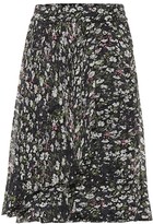 Thumbnail for your product : Ganni Floral georgette midi skirt