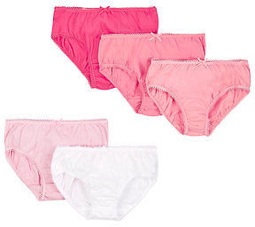 Mothercare B Baby's Pink Marl Underwear Briefs - 3 Pack