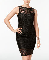 Thumbnail for your product : Jump Juniors' Lace Illusion Dress