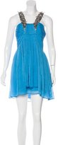 Thumbnail for your product : Matthew Williamson Embellished Sleeveless Dress