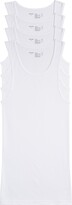 Thumbnail for your product : Nordstrom 4-Pack Supima® Cotton Athletic Tanks