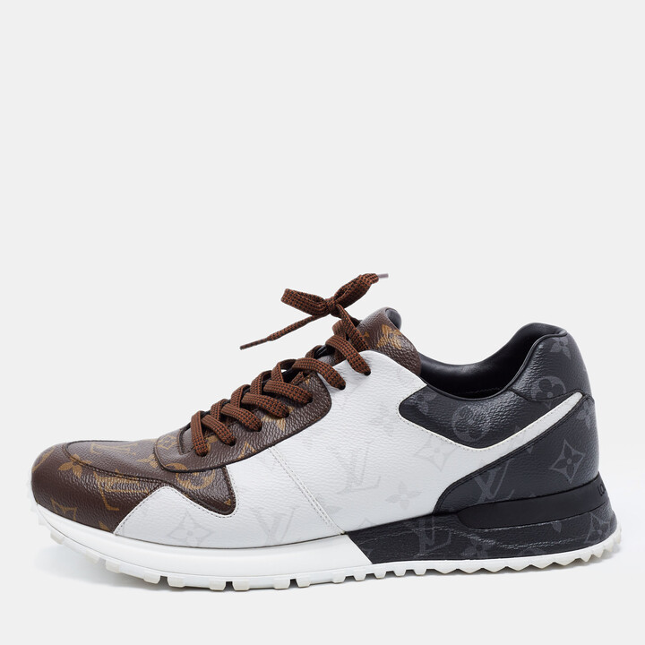 Louis Vuitton Men's Rivoli Sneaker Boots Monogram Leather - ShopStyle