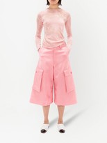 Thumbnail for your product : J.W.Anderson Cropped Cargo Trousers