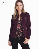 Thumbnail for your product : White House Black Market Petite Button-Front Jacket