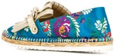 Thumbnail for your product : Casadei Floral Embroidered Espadrilles