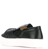Thumbnail for your product : No.21 draped slip-on sneakers