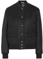 Thumbnail for your product : Givenchy Wool-blend twill bomber jacket