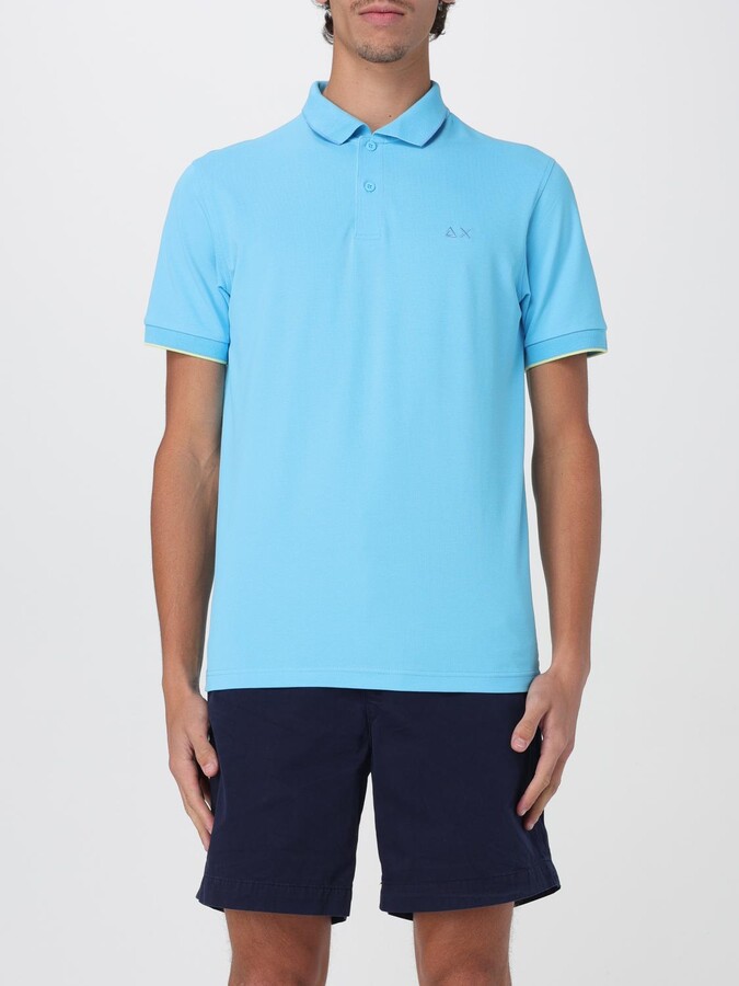 Sun 68 Polo Shirt SUN68 Men color Turquoise