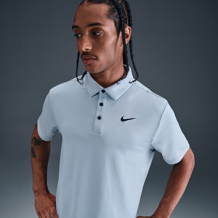Nike Men's Tour Dri-FIT Solid Golf Polo in Blue | FZ7481-440