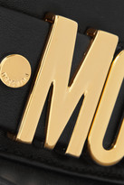 Thumbnail for your product : Moschino Embellished leather cap