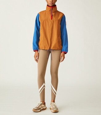 Tory Burch Color-Block Nylon Half-Zip Jacket - ShopStyle