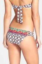 Thumbnail for your product : Trina Turk Shirred Side Hipster Bikini Briefs
