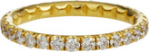 Thumbnail for your product : Roberto Coin 18k Gold U-Set Diamond Eternity Band Ring, Size 5.5