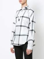 Thumbnail for your product : Derek Lam 10 Crosby Long Sleeve Lace-Up Back Shirt