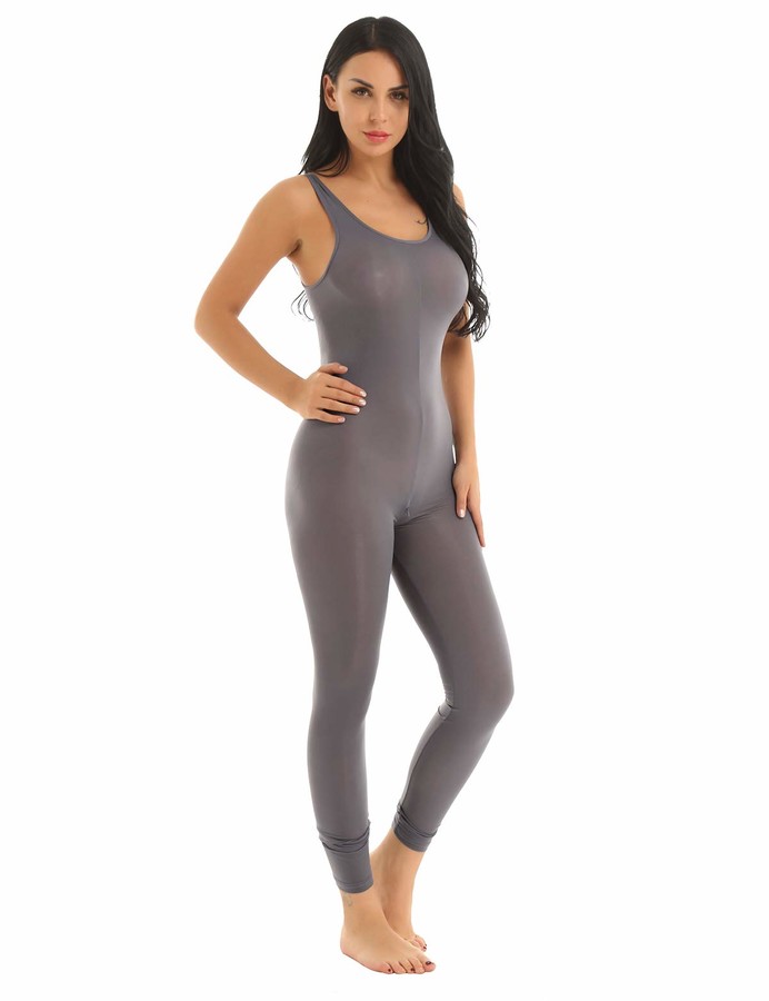 iiniim Women Soft Sheer Mesh Stretchy Slim Tights Fit Full Body Bodycon