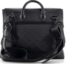 Louis Vuitton Steamer Messenger Bag Monogram Taurillon Leather - ShopStyle