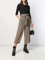 Thumbnail for your product : Paule Ka cropped slim-fit cardigan