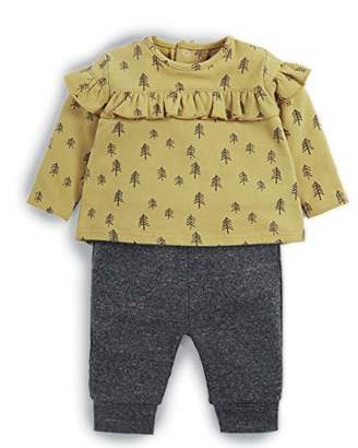 Mamas and Papas Baby Girls' 2piece Clothing Set,Yellow ()